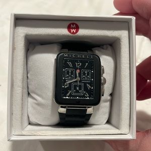 Michele Watch Deco Sport Watch in Black